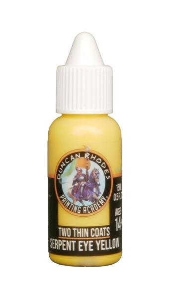 Two Thin Coats: Serpent Eye Yellow (Shadow)