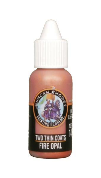 Two Thin Coats: Fire Opal (Metallic)