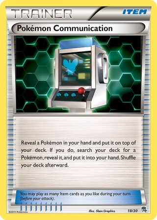 Trainer Kit: Zoroark Deck 18/30 Pokemon Communication