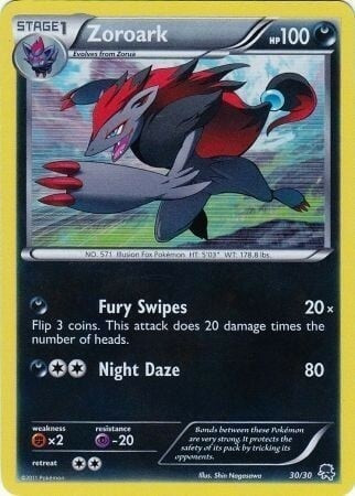 Trainer Kit: Zoroark Deck 30/30 Zoroark (Holo)