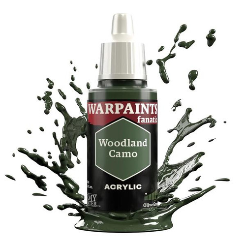 Warpaints Fanatic - Woodland Camo (18ml)