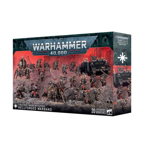 Warhammer 40,000 - Chaos Space Marines: Hellforged Warband Battleforce