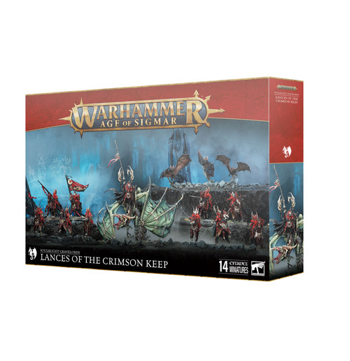 Warhammer: Age of Sigmar - Soulblight Gravelords: Lances of  the Crimson Keep Battleforce