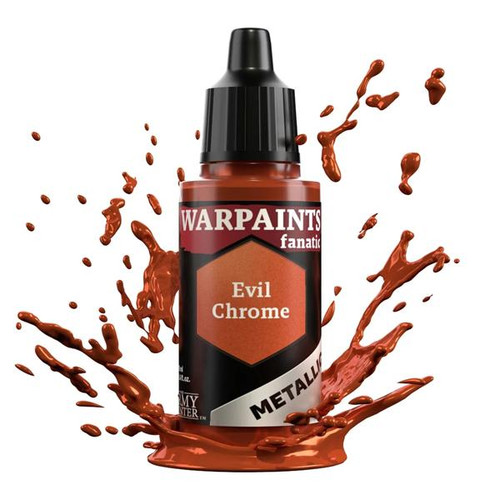 Warpaints Fanatic Metallic - Evil Chrome (18ml)