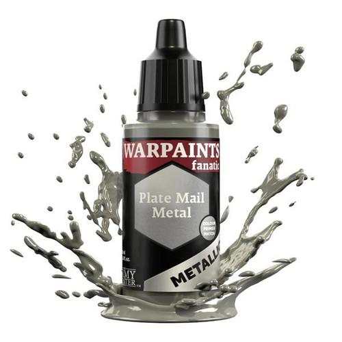 Warpaints Fanatic Metallic - Plate Mail Metal (18ml)