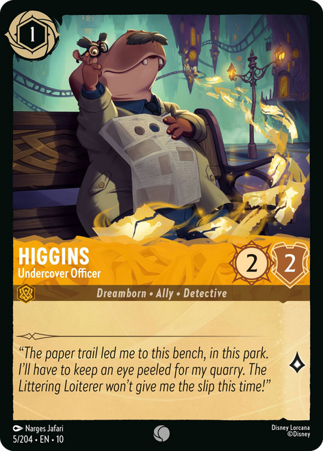 Higgins - Undercover Officer (Foil)