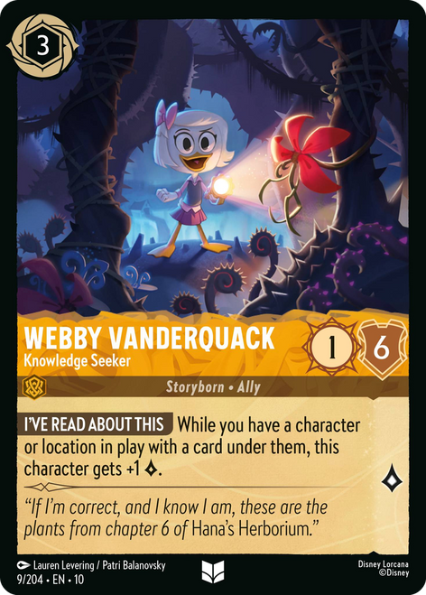 Webby Vanderquack - Knowledge Seeker (Foil)