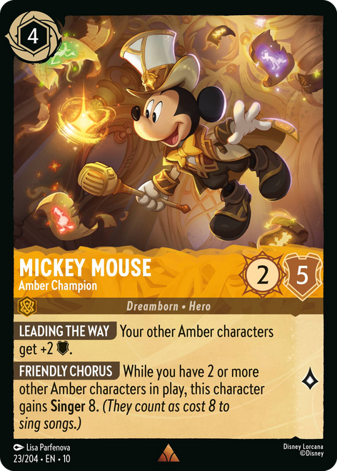 Mickey Mouse - Amber Champion (Foil)