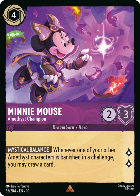 Minnie Mouse - Amethyst Champion (Foil)