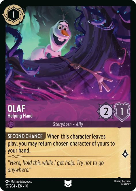 Olaf - Helping Hand (Foil)