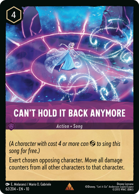 Can't Hold it Back Anymore (Foil)