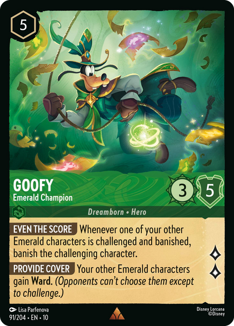 Goofy - Emerald Champion (Foil)