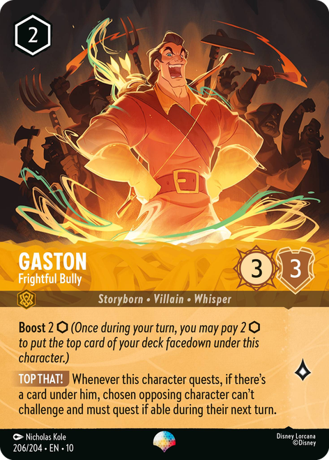 Gaston - Frightful Bully (Epic Rare)