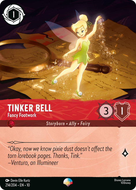 Tinker Bell - Fancy Footwork (Epic Rare)