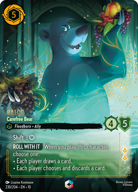 Baloo - Carefree Bear (Enchanted Rare)