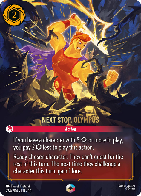 Next Stop, Olympus (Enchanted Rare)