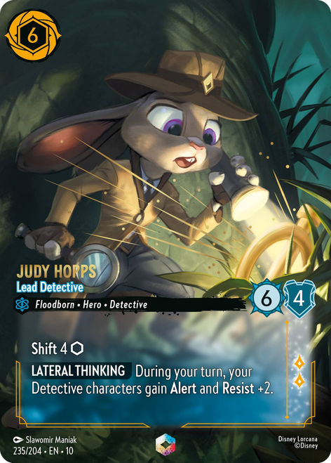 Judy Hopps - Lead Detective (Enchanted Rare)