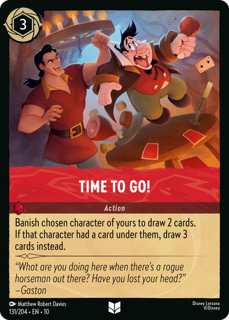 Time to Go!