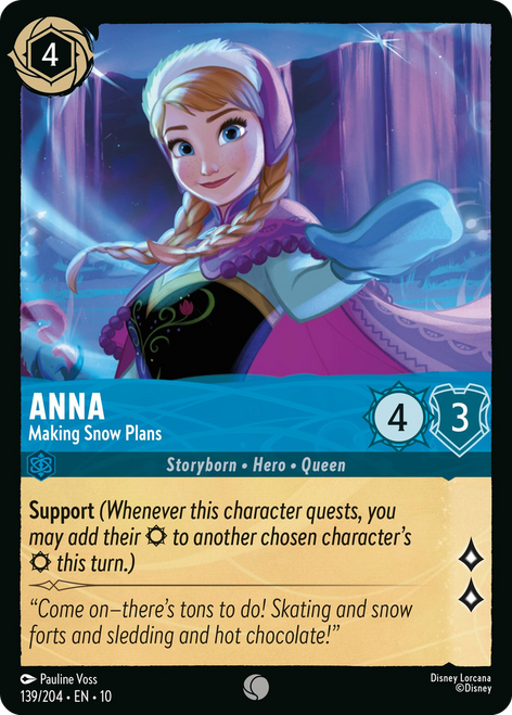Anna - Making Snow Plans