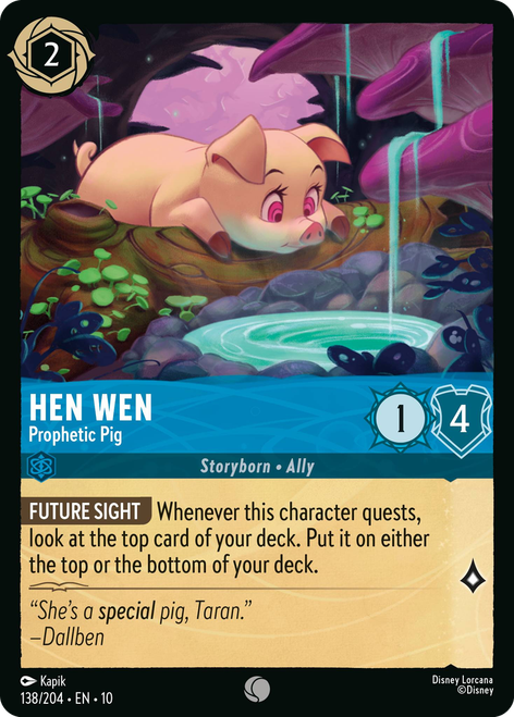 Hen Wen - Prophetic Pig