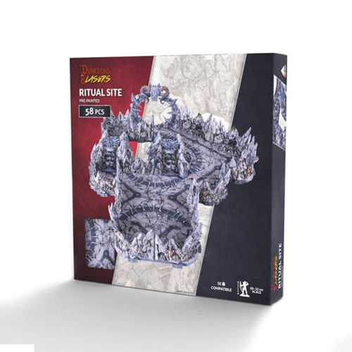 Dungeons & Lasers: PrismaCast Pre-Painted Ritual Site