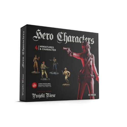 Escape from Projekt Riese: Hero Characters Miniatures Set