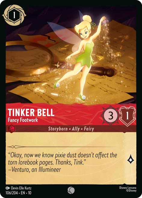 Tinker Bell - Fancy Footwork (Foil)