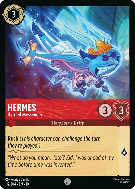 Hermes - Harried Messenger (Foil)