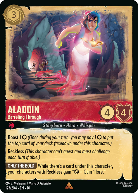 Aladdin - Barreling Through (Foil)