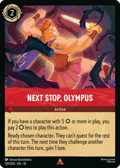 Next Stop, Olympus (Foil)