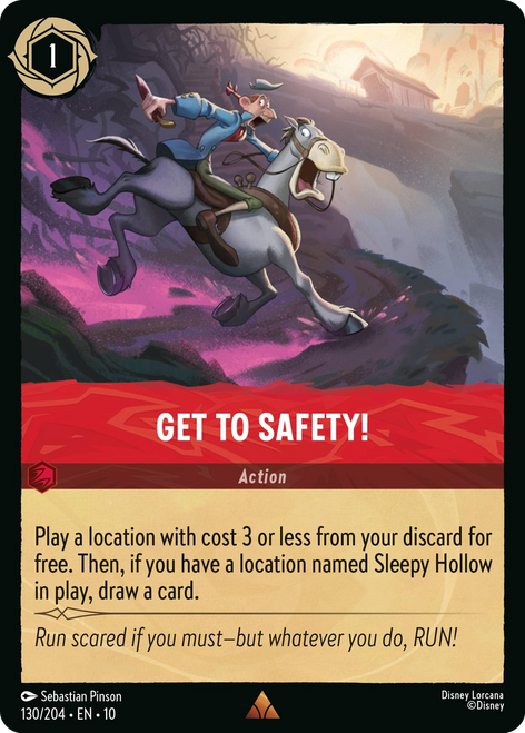 Get to Safety! (Foil)