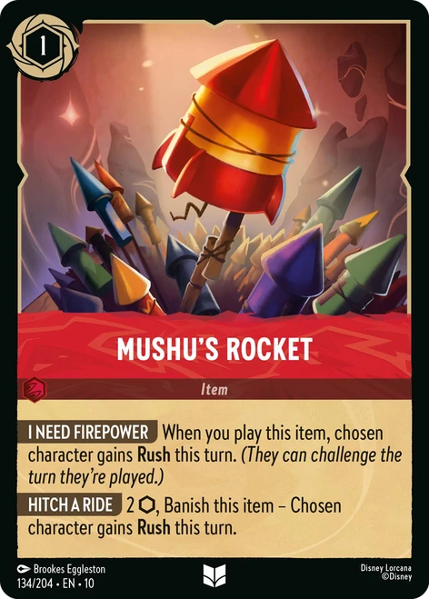Mushu's Rocket (Foil)