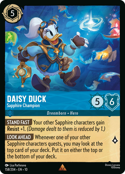 Daisy Duck - Sapphire Champion (Foil)