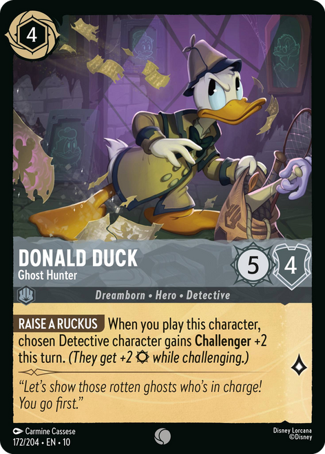 Donald Duck - Ghost Hunter (Foil)