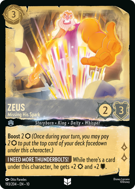 Zeus - Missing His Spark (Foil)