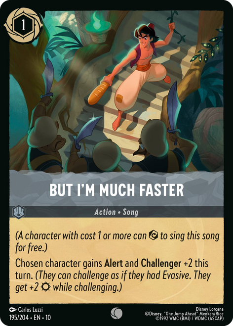 But I'm Much Faster (Foil)