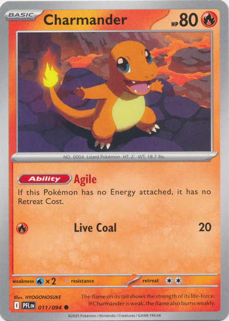 ME Phantasmal Flames 011/094 Charmander