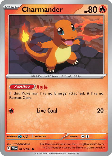 ME Phantasmal Flames 011/094 Charmander