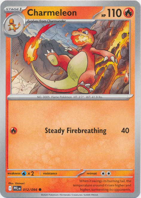 ME Phantasmal Flames 012/094 Charmeleon