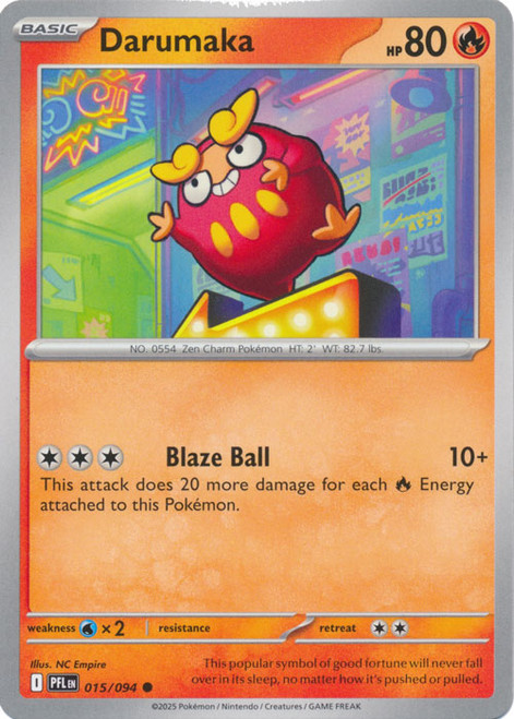ME Phantasmal Flames 015/094 Darumaka