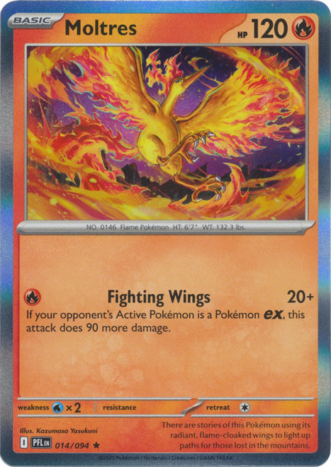 ME Phantasmal Flames 014/094 Moltres (Holo)
