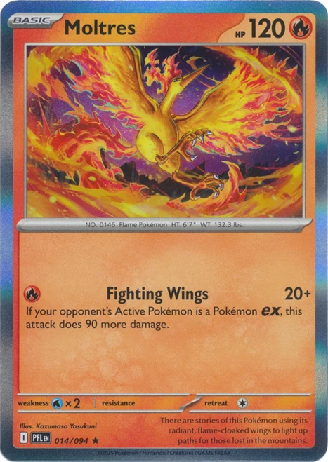 ME Phantasmal Flames 014/094 Moltres (Holo)