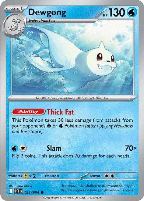 ME Phantasmal Flames 022/094 Dewgong