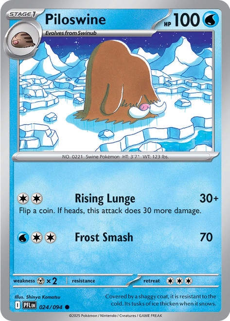 ME Phantasmal Flames 024/094 Piloswine