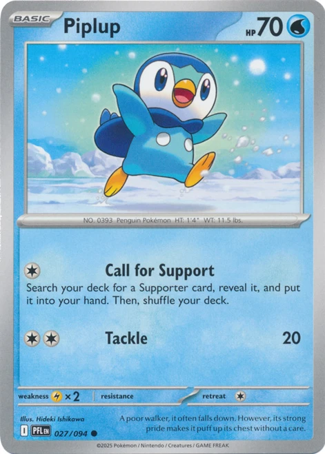 ME Phantasmal Flames 027/094 Piplup