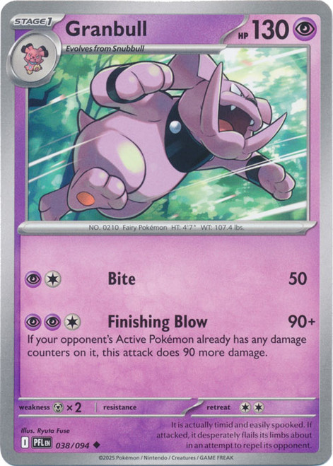 ME Phantasmal Flames 038/094 Granbull