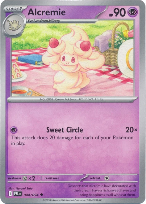 ME Phantasmal Flames 044/094 Alcremie