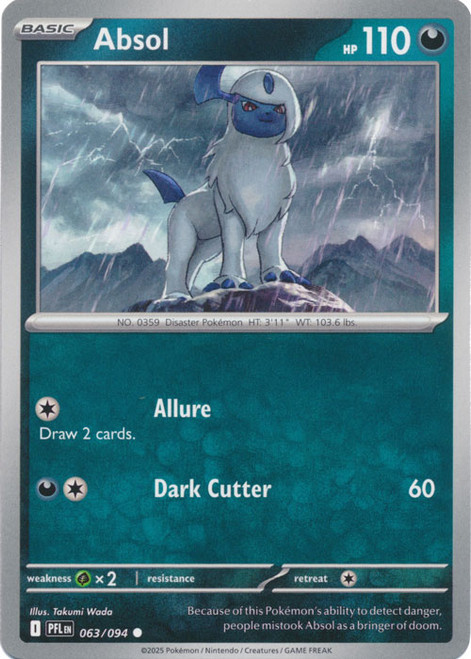 ME Phantasmal Flames 063/094 Absol