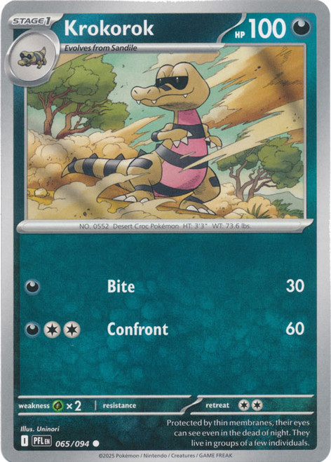 ME Phantasmal Flames 065/094 Krokorok
