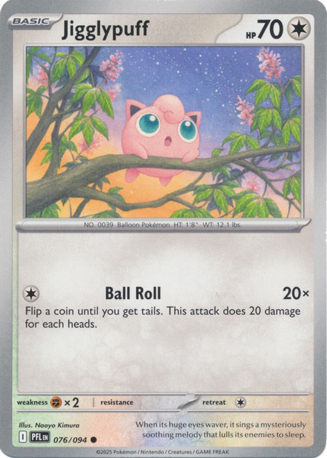 ME Phantasmal Flames 076/094 Jigglypuff